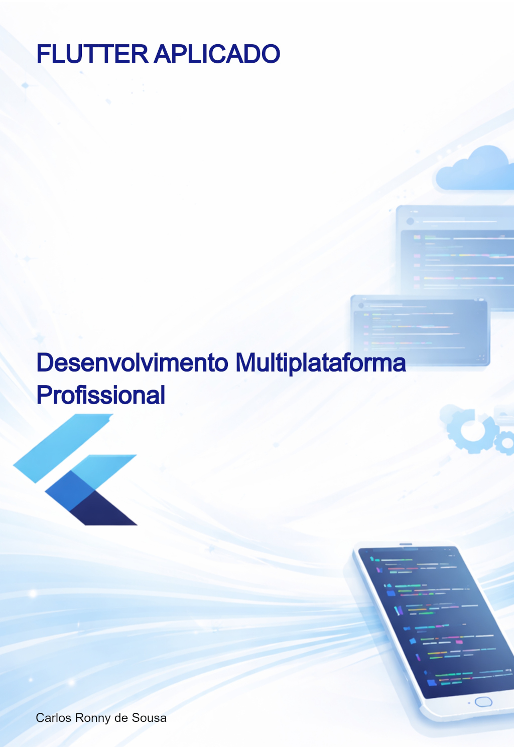 Capa do livro Flutter Aplicado